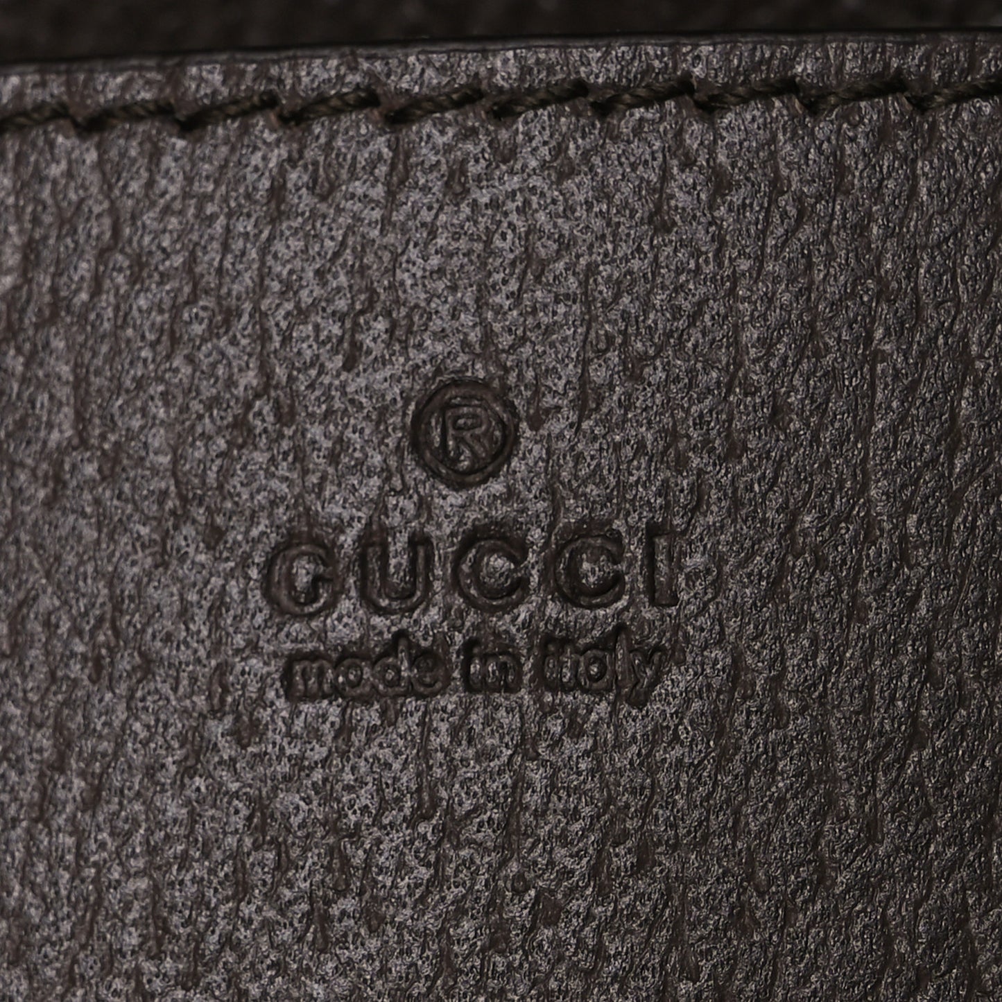 GG Supreme Monogram Textured Dollar Calfskin Web Mini Ophidia Envelope Shoulder Bag Beige Ebony