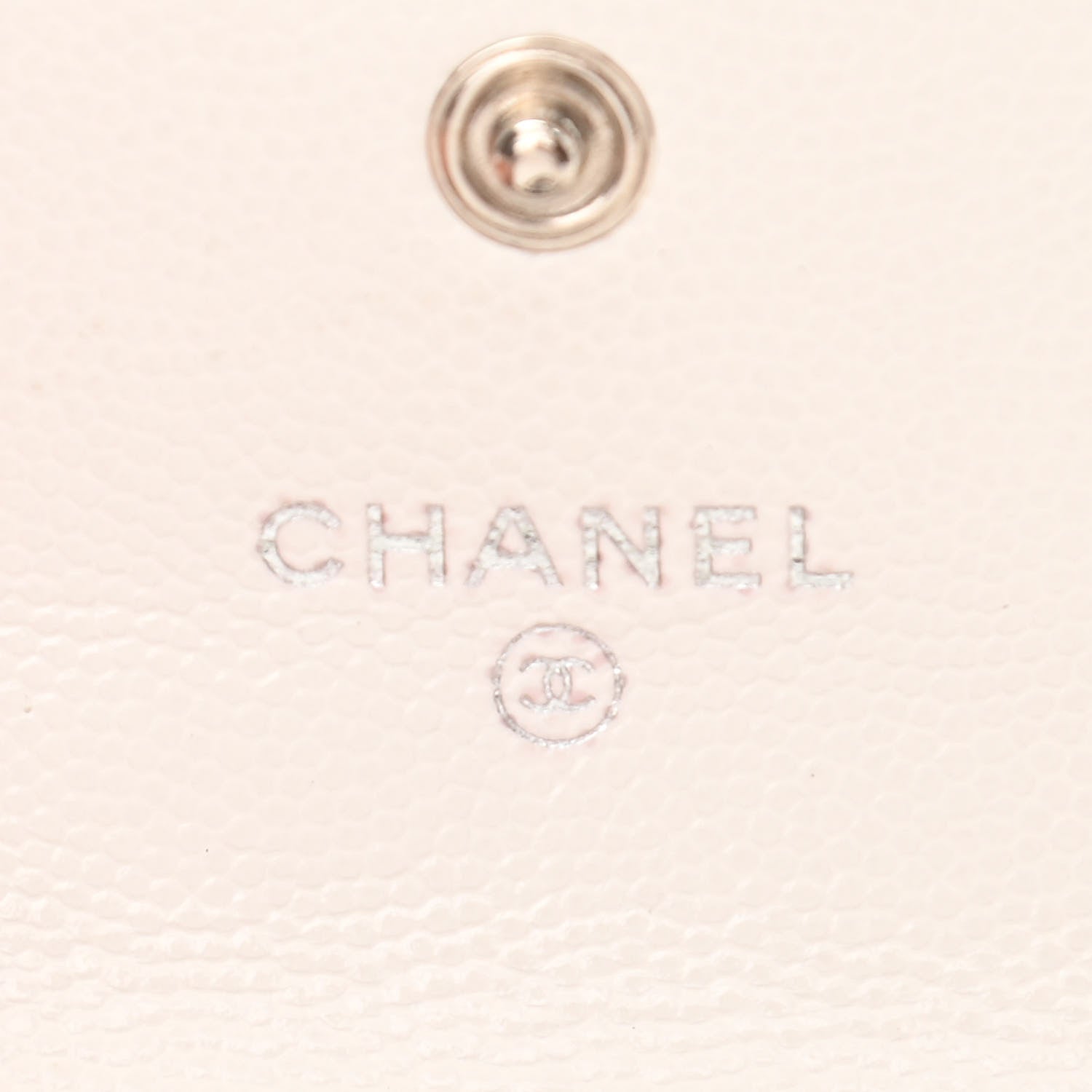 Chanel Caviar Quilted Airpods Pro Holder Belt White 6 of 9