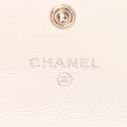 Chanel Caviar Quilted Airpods Pro Holder Belt White 6 of 9