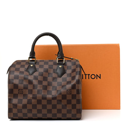 Louis Vuitton Damier Ebene Speedy 25 10 of 10