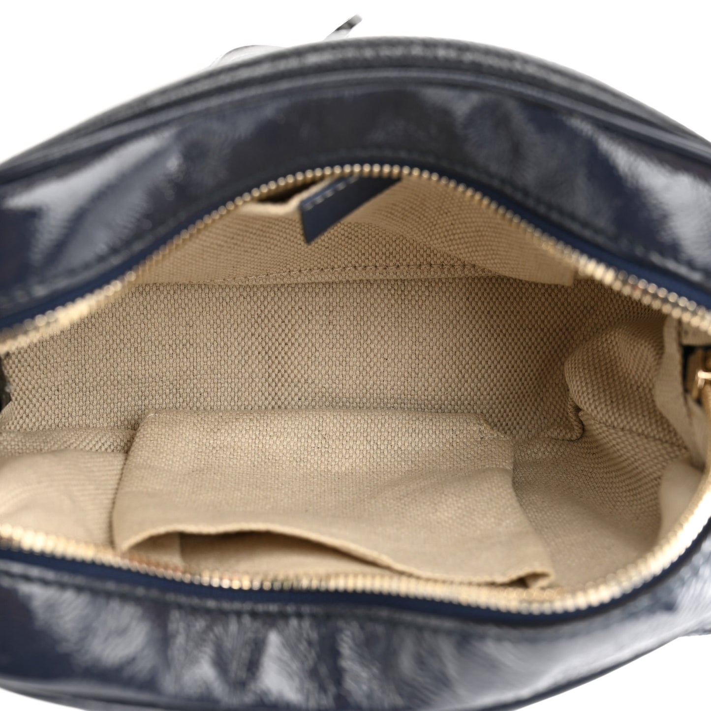 Vernice Naplack Small Soho Disco Bag Uniform Blue