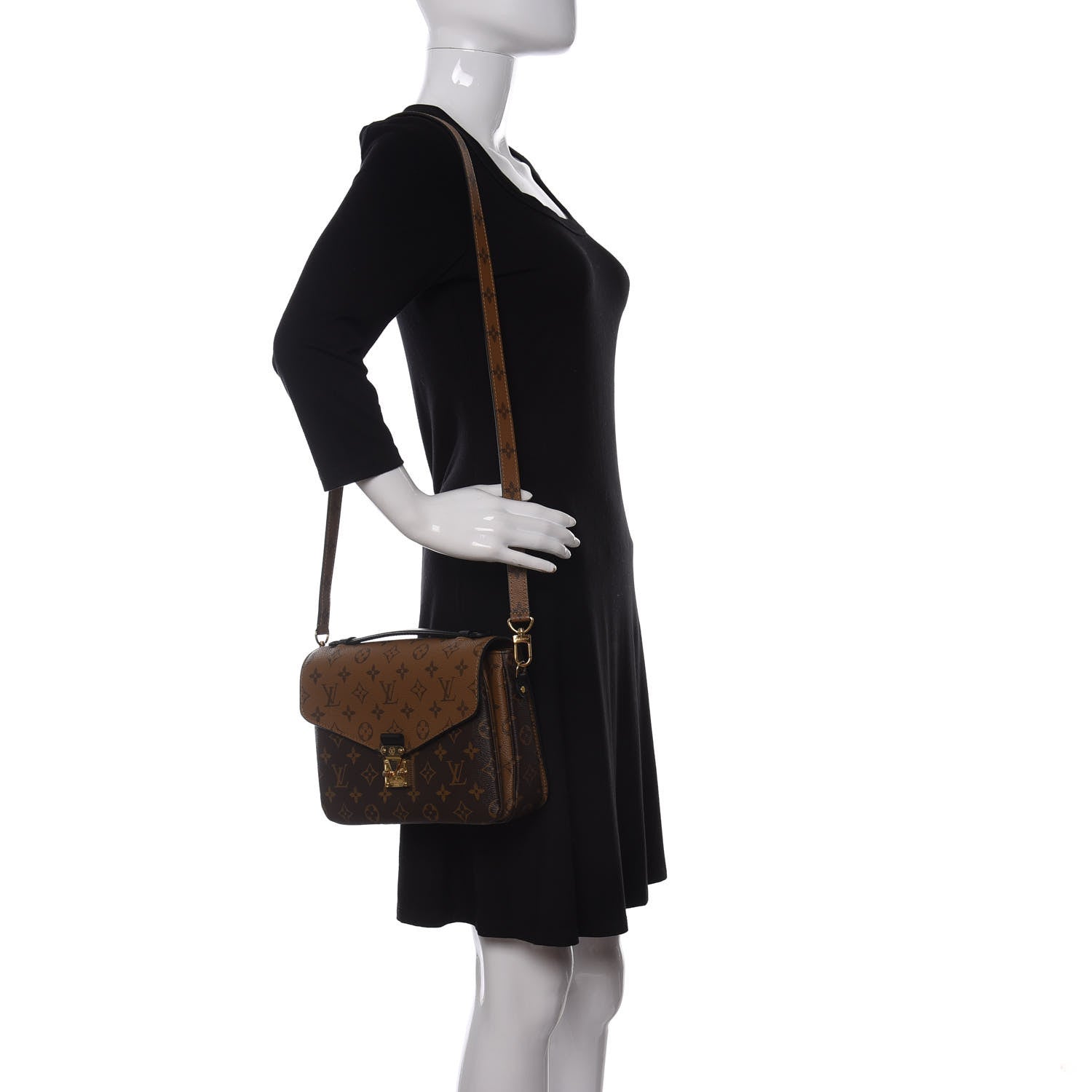 Louis Vuitton Reverse Monogram Pochette Metis 2 of 11