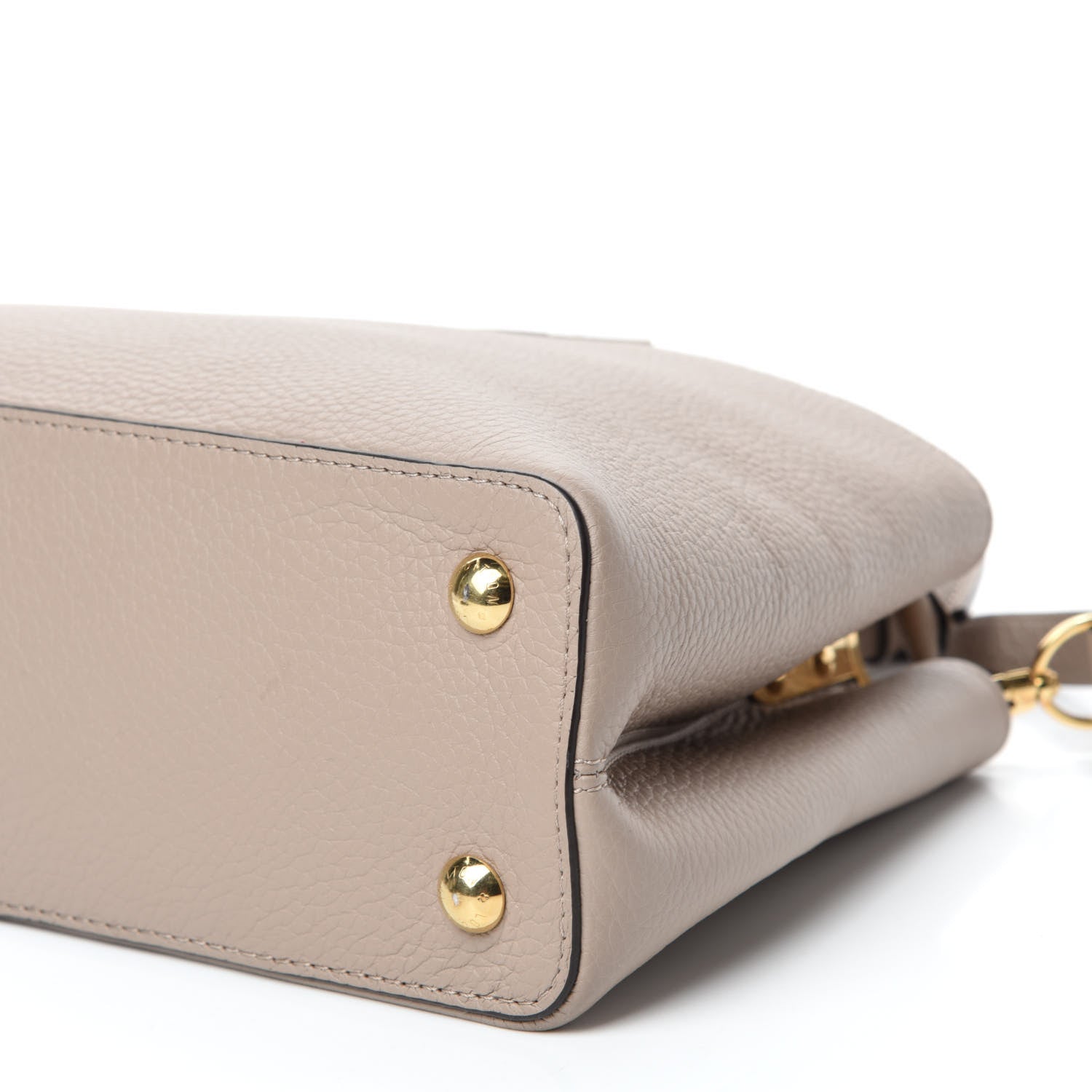 Louis Vuitton Taurillon Capucines PM Galet 7 of 10