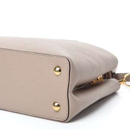 Louis Vuitton Taurillon Capucines PM Galet 7 of 10