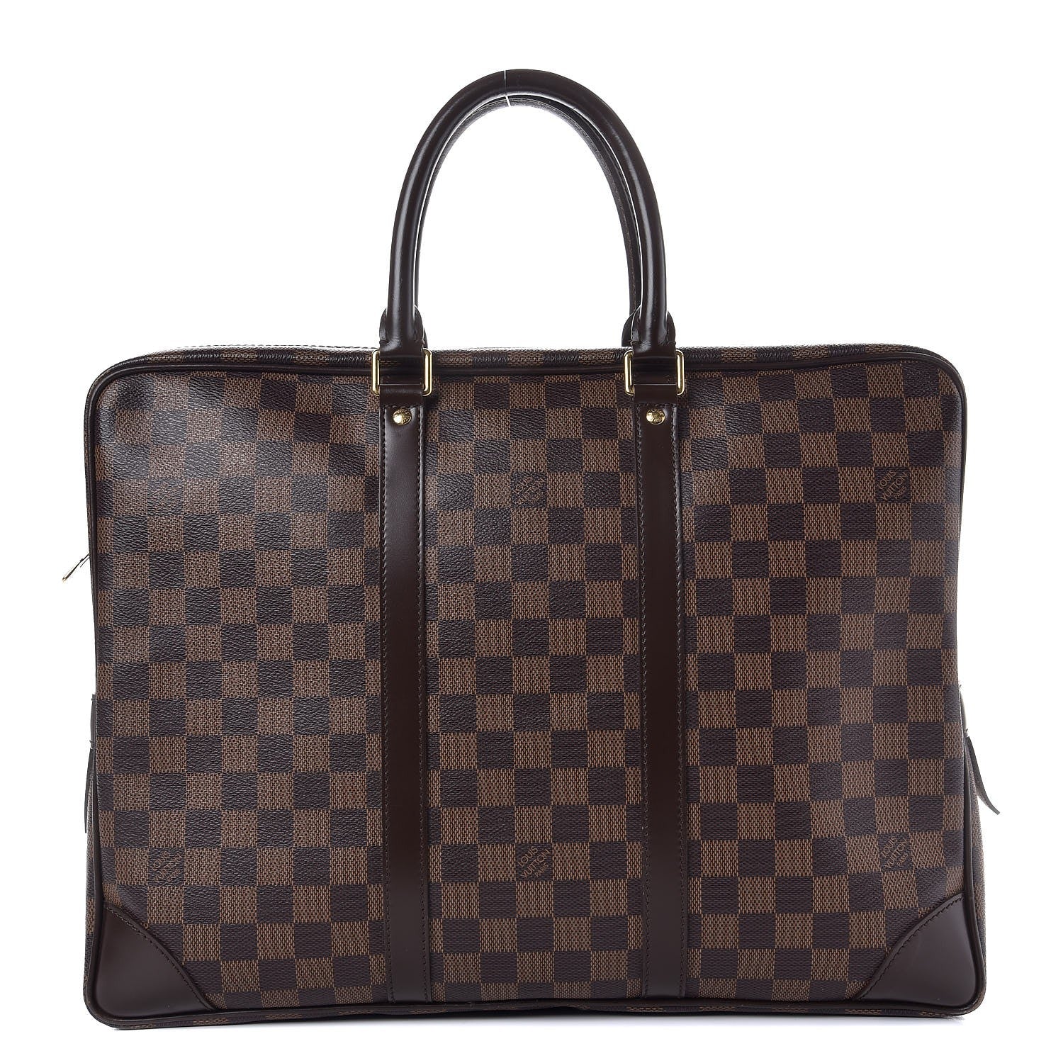 Louis Vuitton Damier Ebene Porte Documents Voyage 1 of 12