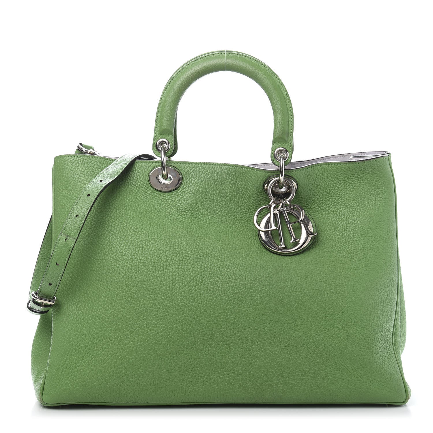 Christian Dior Bullcalf Large Diorissimo Green 1 of 17