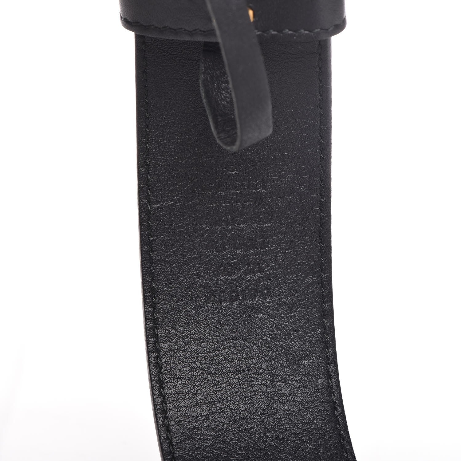 Gucci Calfskin Double G 40mm Belt 90 36 Black 4 of 7