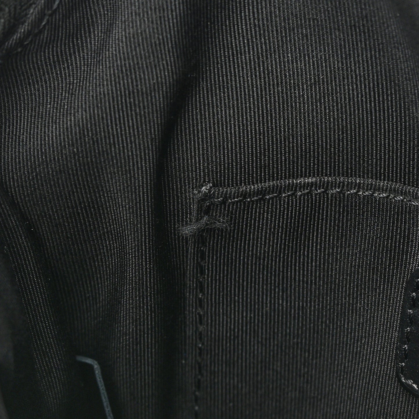 Lambskin Quilted Waist Bag Fanny Pack Black