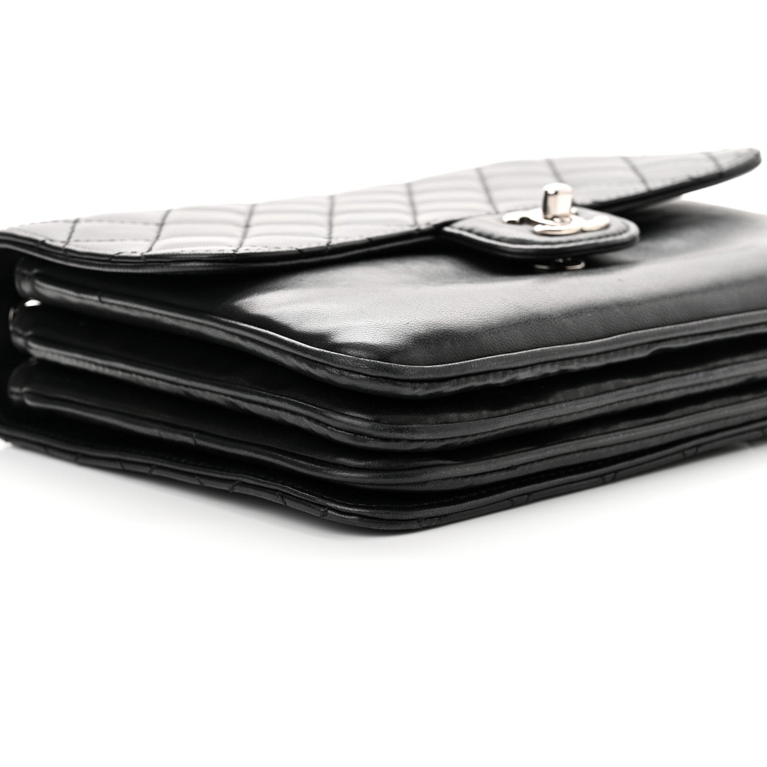 Chanel Lambskin Quilted Flap Black 7 of 8
