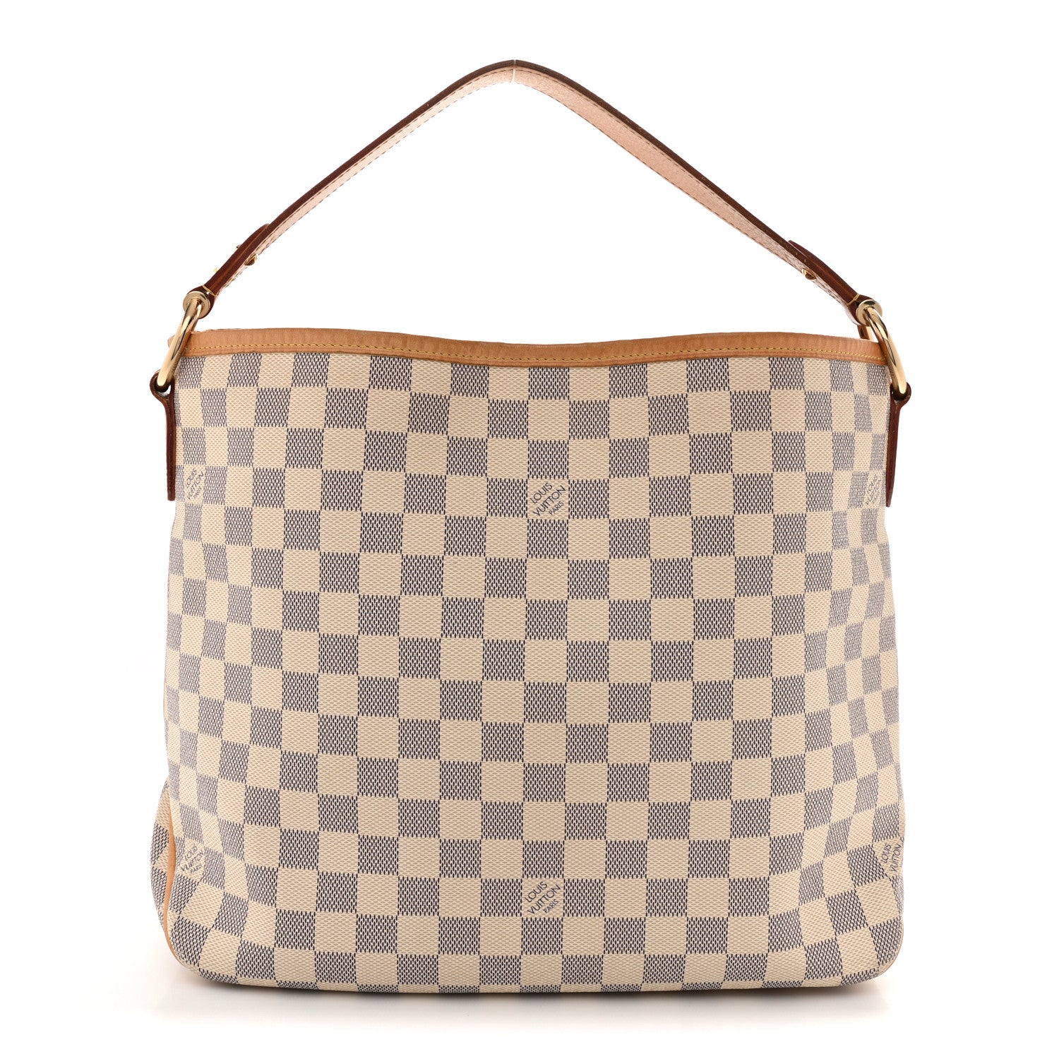 Louis Vuitton Damier Azur Delightful PM Rose Ballerine 1 of 10