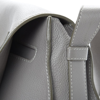 Chloe Calfskin Medium Marcie Round Crossbody Bag Cashmere Grey 16 of 16