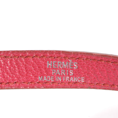 Hermes Chevre Mysore Kelly Double Tour Bracelet Small Fuchsia 5 of 6
