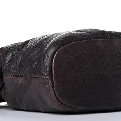Givenchy Wrinkled Lambskin Medium Nightingale Dark Brown 8 of 9