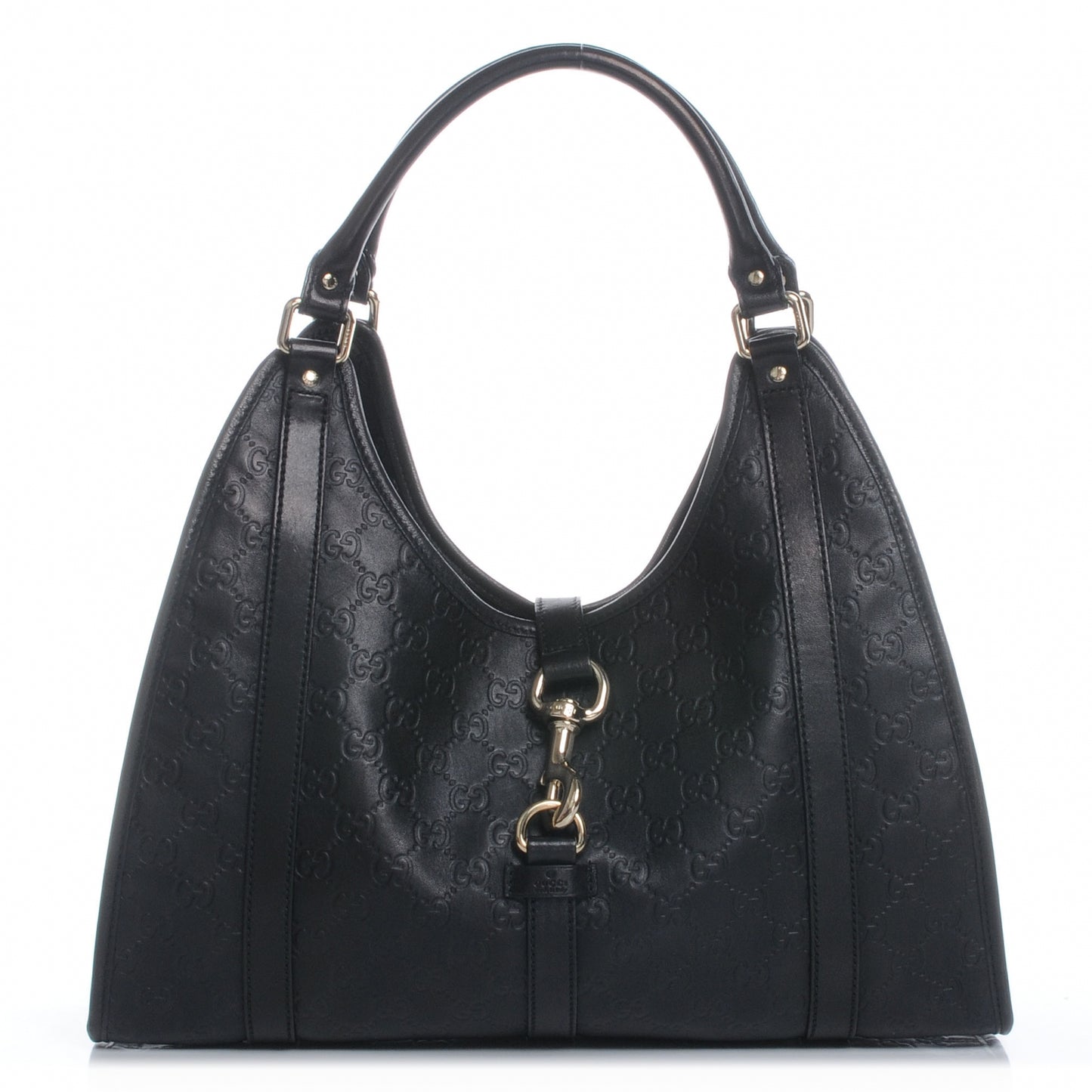 Guccissima Medium Joy Shoulder Bag Black