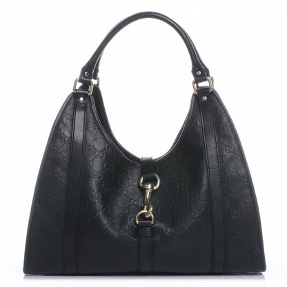 Gucci Guccissima Medium Joy Shoulder Bag Black 1 of 7