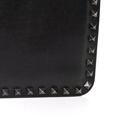 Valentino Garavani Vitello Rockstud All Over Top Handle Bag Black 13 of 13