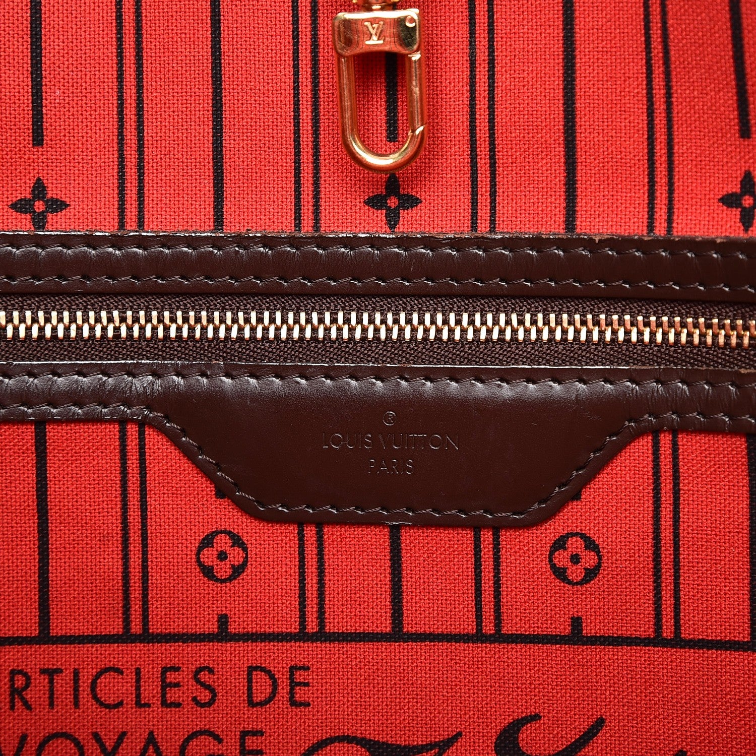 Louis Vuitton Damier Ebene Neverfull GM 6 of 18