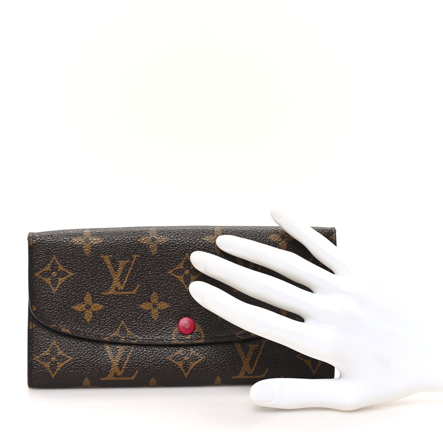 Monogram Emilie Wallet Fuchsia