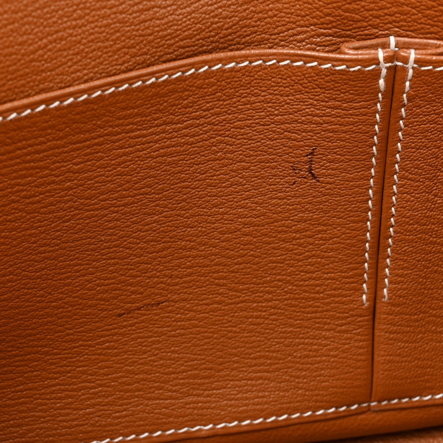 Hermes Taurillon Clemence Jypsiere 28 Gold 13 of 13