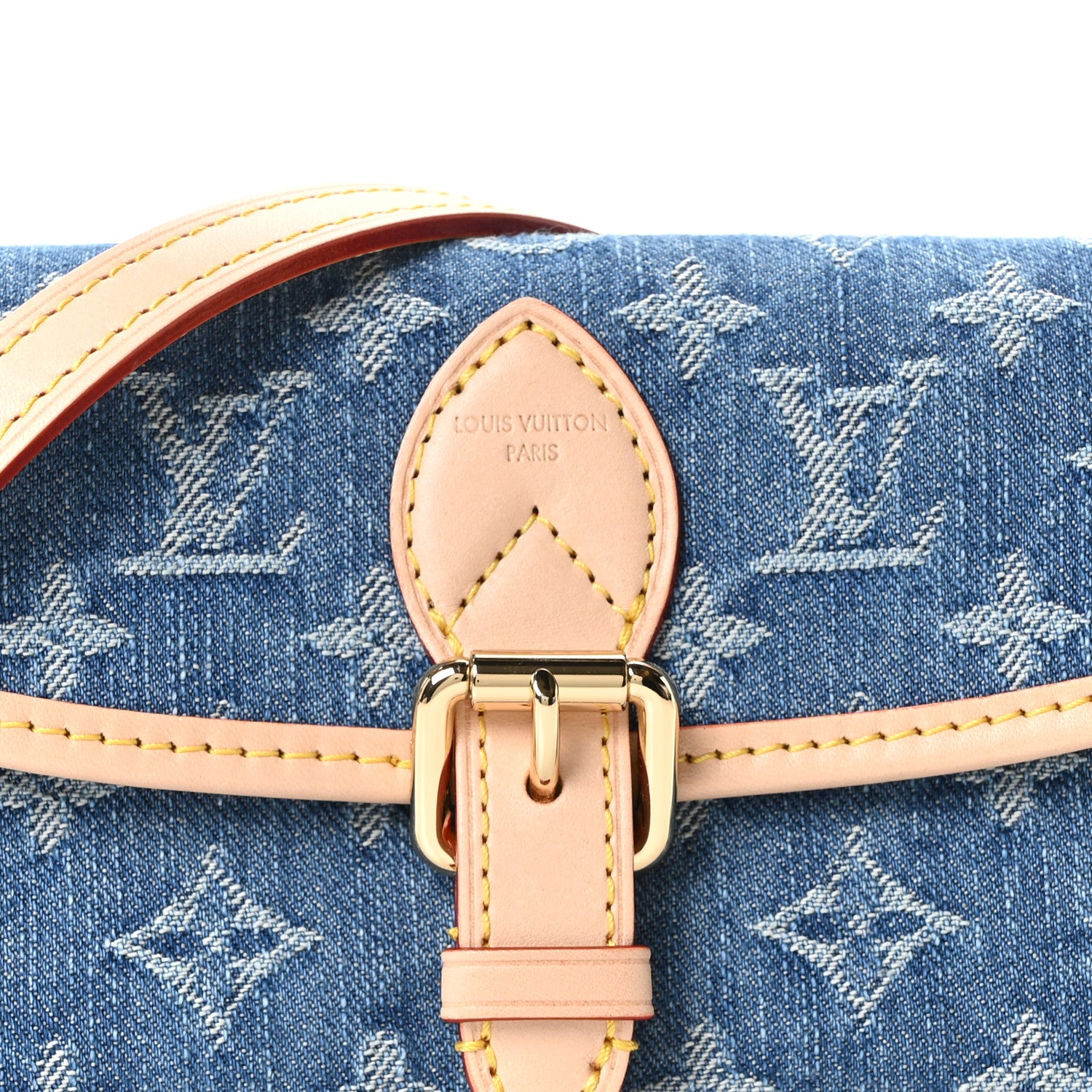 Louis Vuitton Monogram Denim Nano Diane Blue 7 of 9