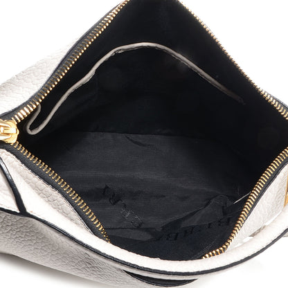 Burberry Heritage Grain Small Hobo White 9 of 13