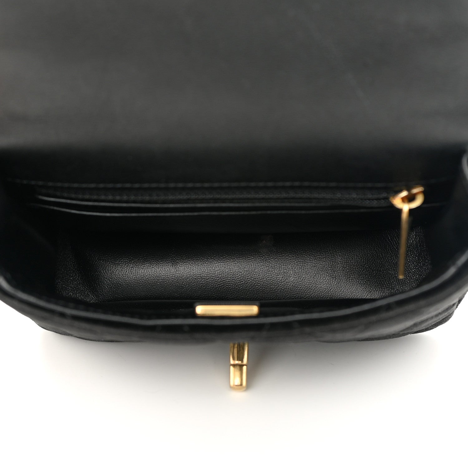 Chanel Velvet Enamel Mini Flap Black 5 of 15