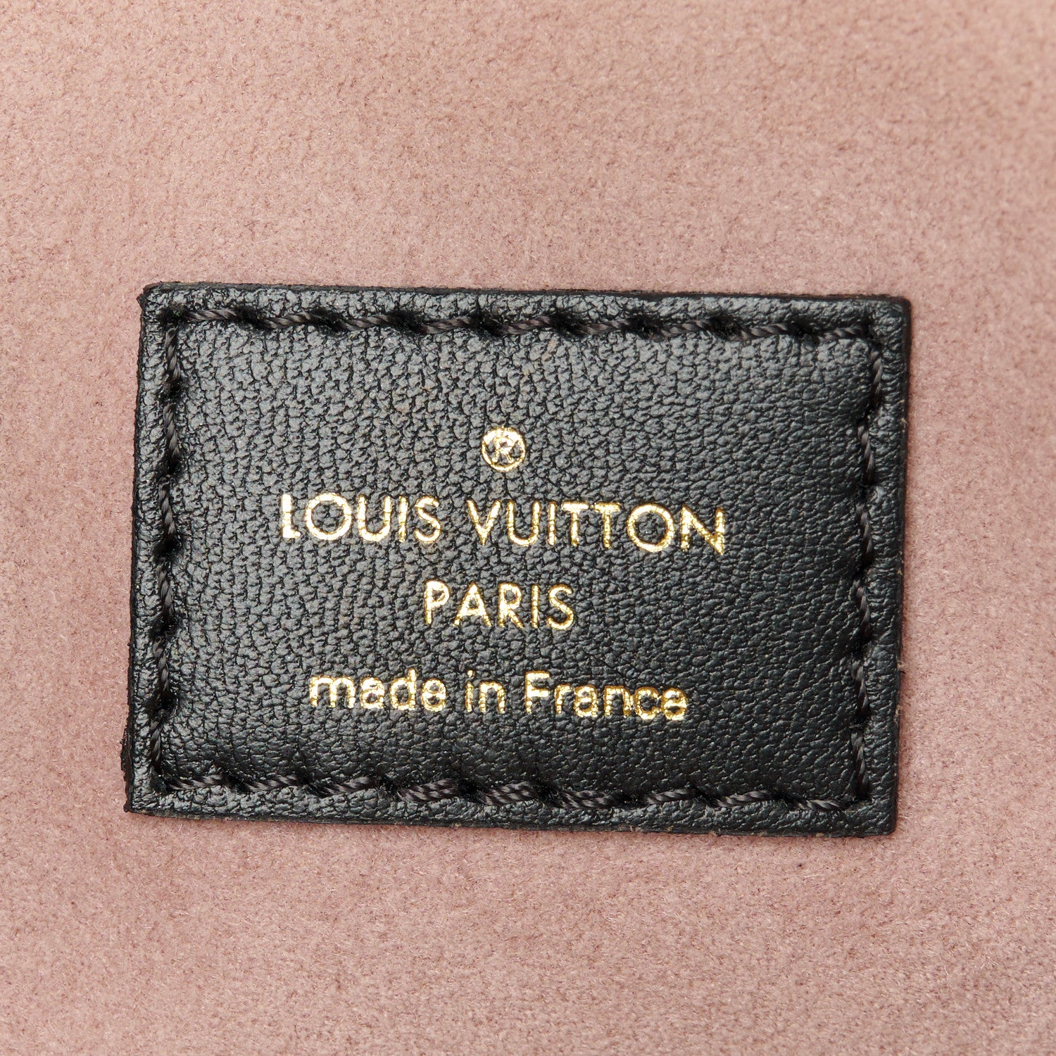 Louis Vuitton Lambskin Embossed Monogram Coussin PM Black 8 of 11