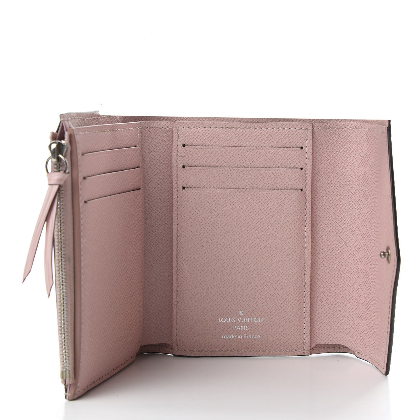 Epi Victorine Wallet Rose Ballerine