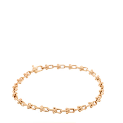 Tiffany 18K Rose Gold HardWear Micro Link Bracelet 1 of 5