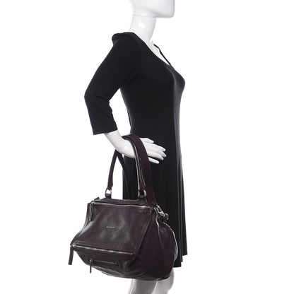 Givenchy Sugar Goatskin Large Pandora Aubergine 3 of 13