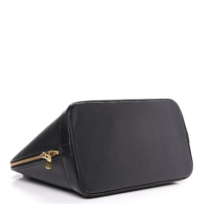 Louis Vuitton Epi Alma PM Black 3 of 15