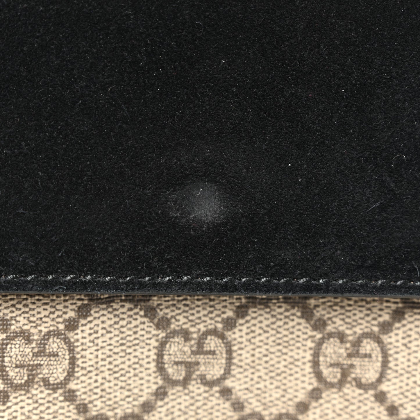 GG Supreme Monogram Mini Dionysus Shoulder Bag Black