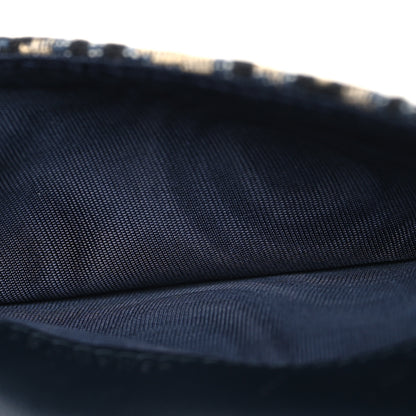 Christian Dior Oblique Saddle Cosmos Zipped Card Holder Blue 6 of 8