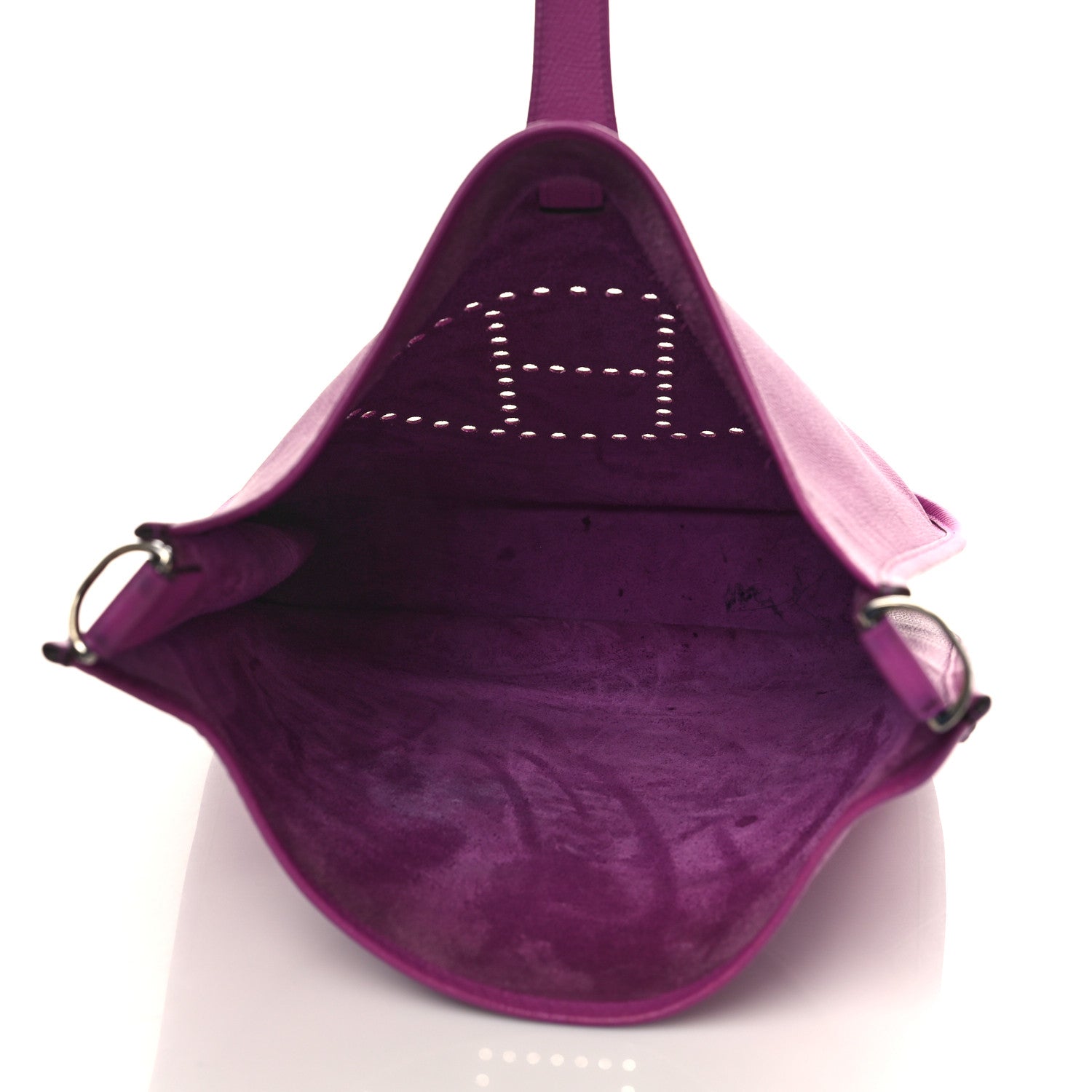 Hermes Epsom Evelyne II GM Cyclamen 4 of 13