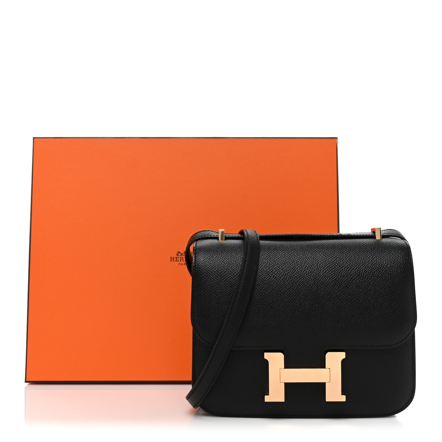 Hermes Epsom Constance 18 Black 11 of 11