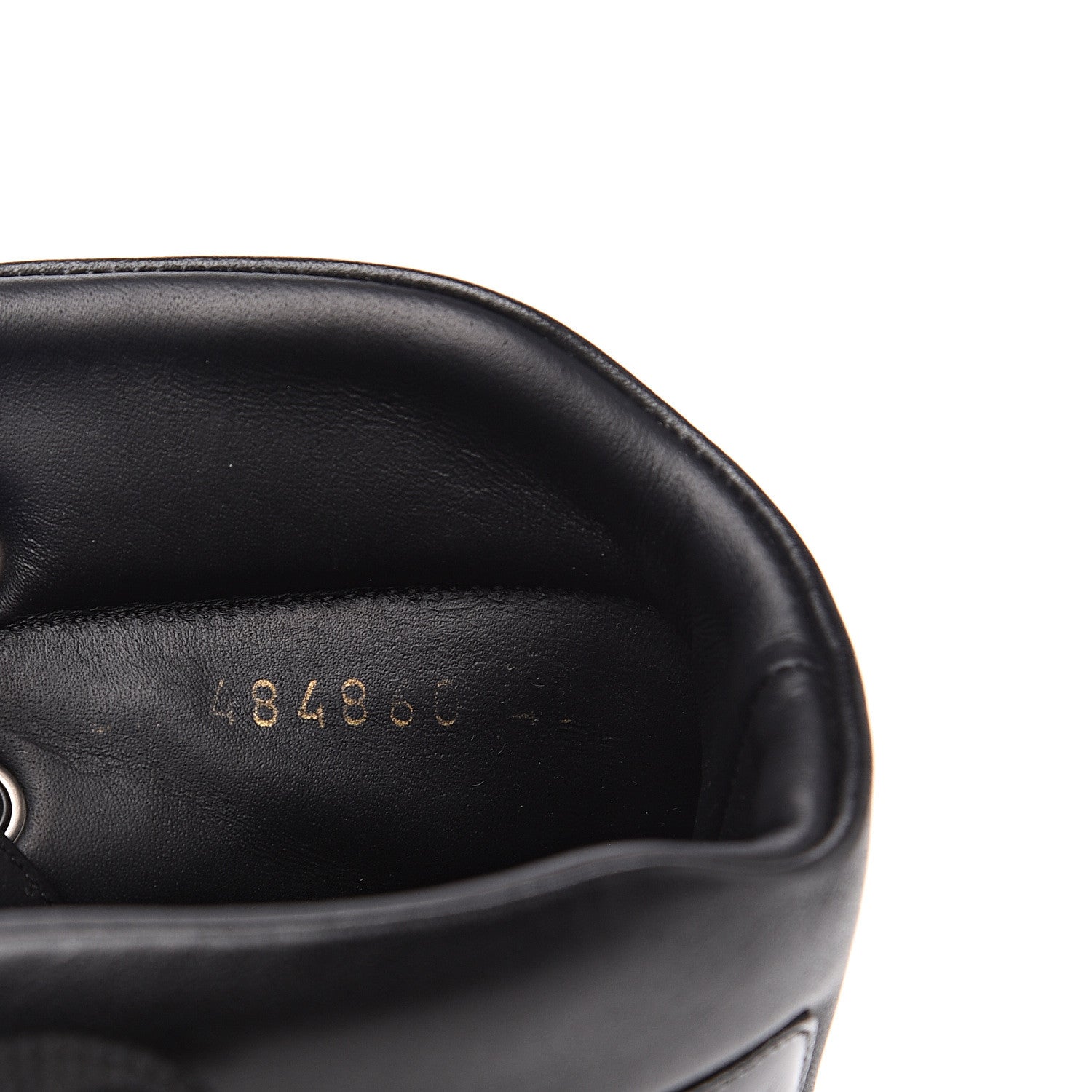 Saint Laurent Calfskin William Double-Laced Boot 40.5 Black 7 of 8