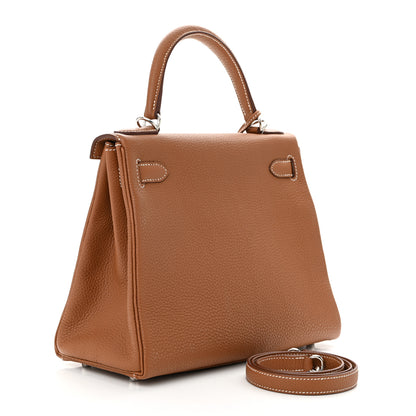 Hermes Togo Kelly Retourne 28 Gold 3 of 11