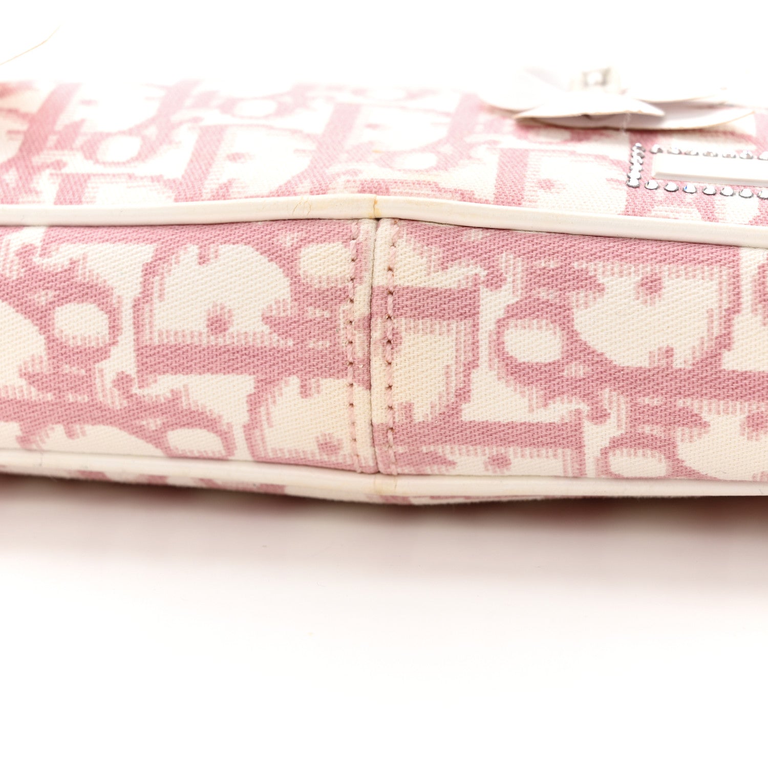 Christian Dior CHRISTIAN DIOR Monogram Girly Pochette Pink 14 of 17