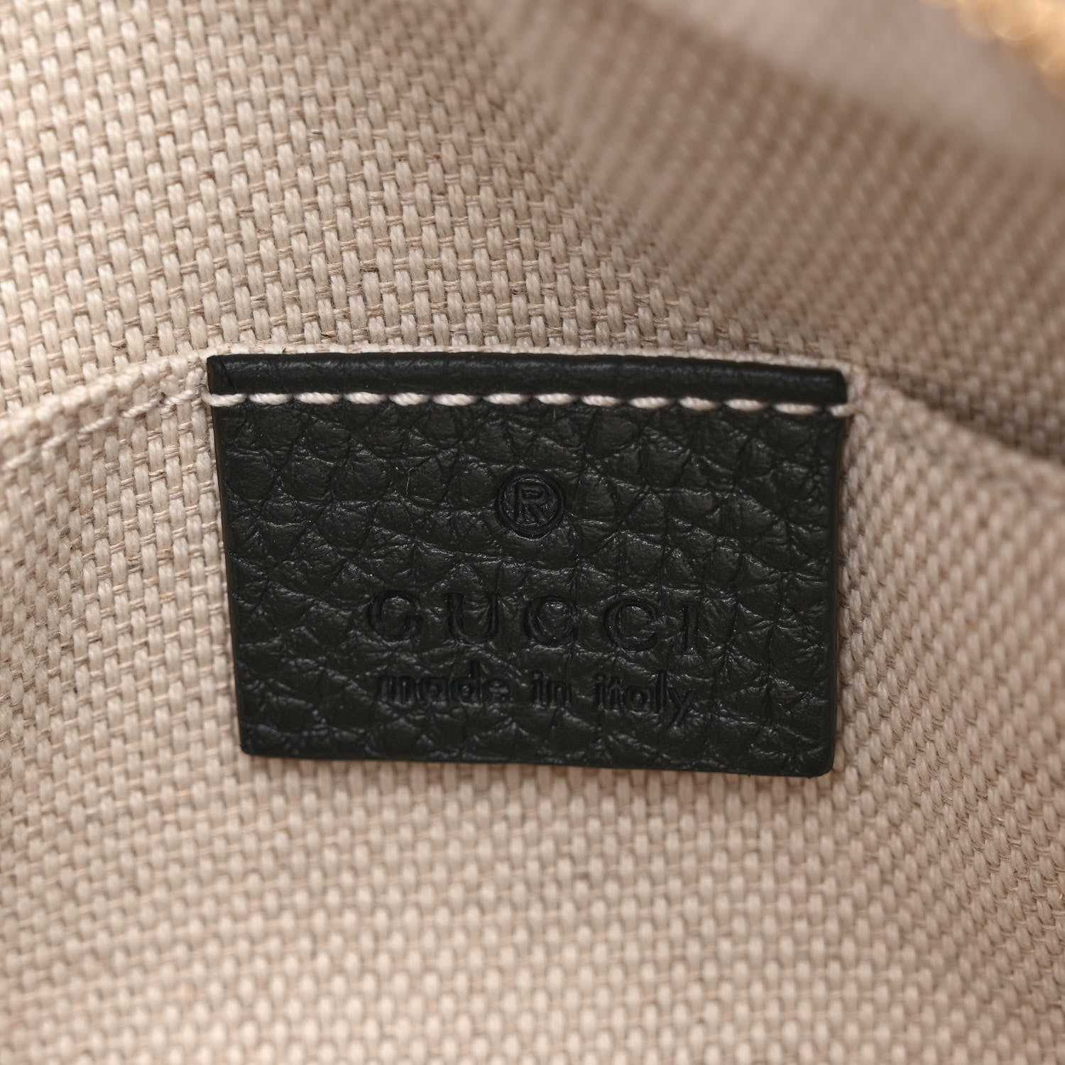 Gucci Pebbled Calfskin Small Soho Disco Bag Black 6 of 12