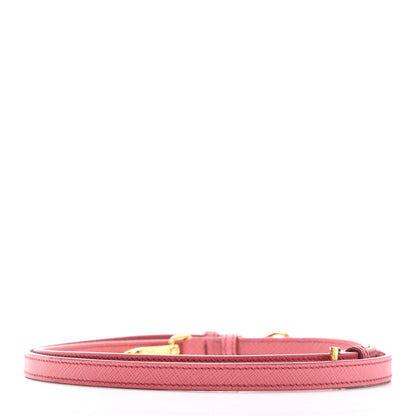 Prada Saffiano Shoulder Strap Geranio 2 of 7