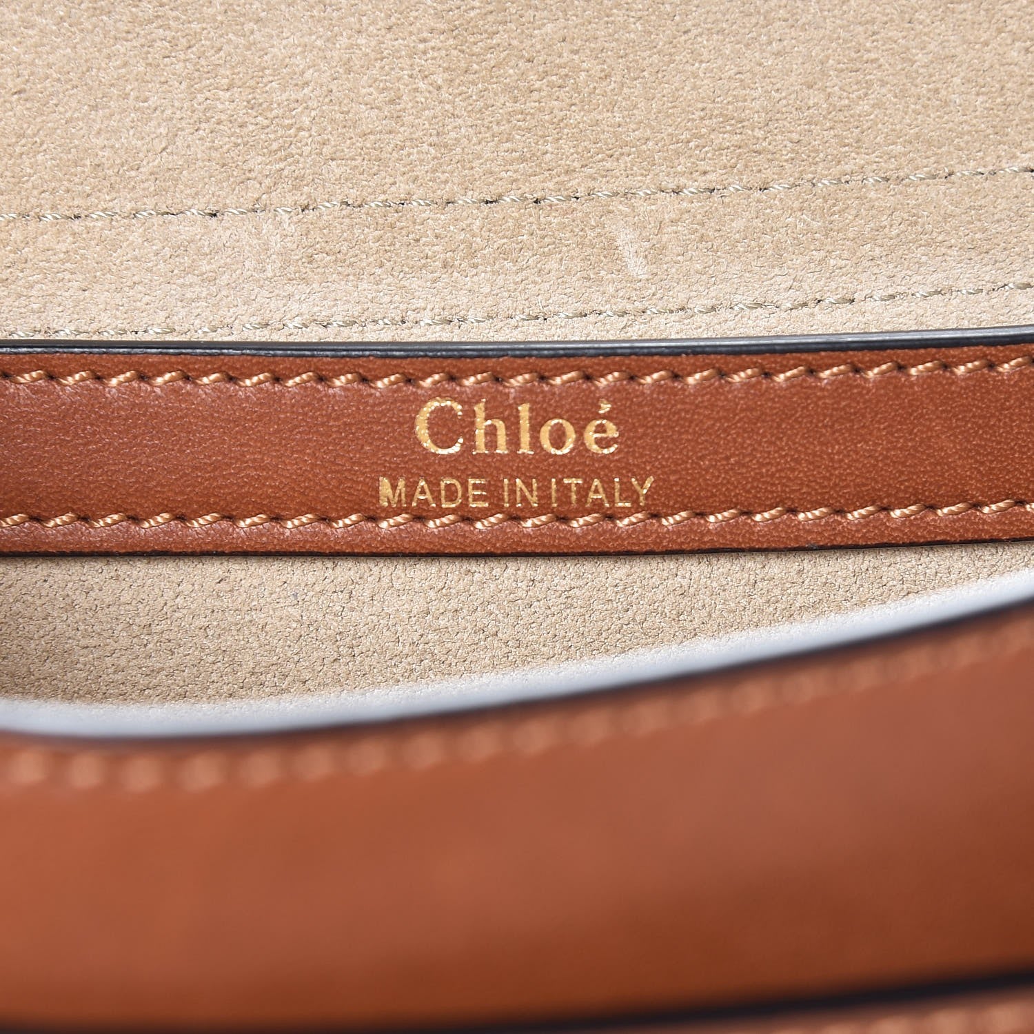 Chloe Calfskin Braided Medium Hudson Shoulder Bag Caramel 6 of 9