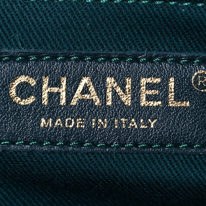 Chanel Caviar Quilted Business Affinity Waist Belt Bag Dark Turquoise 6 of 10