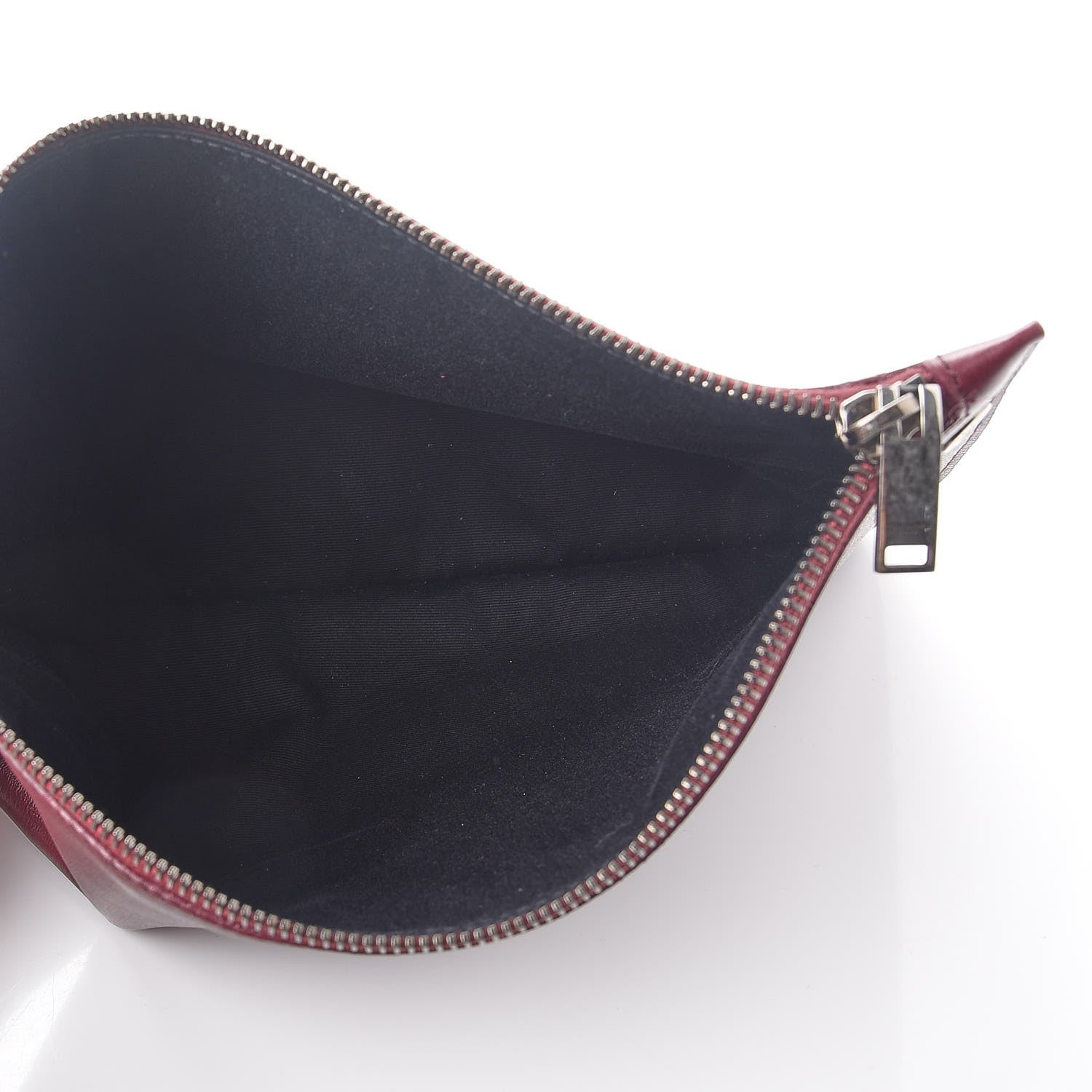 Saint Laurent Calfskin Medium Amber Tote Rouge Legion 7 of 15