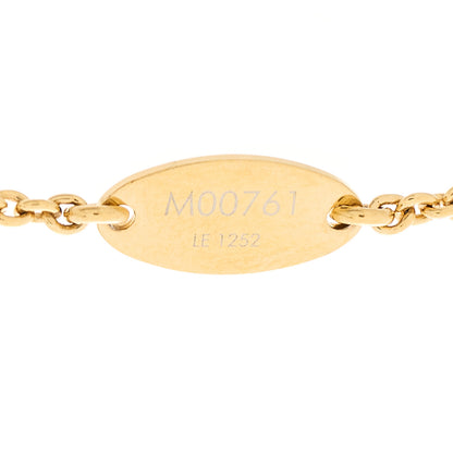 Louis Vuitton LOUIS VUITTON Metal LV Eclipse Bracelet Gold 4 of 6