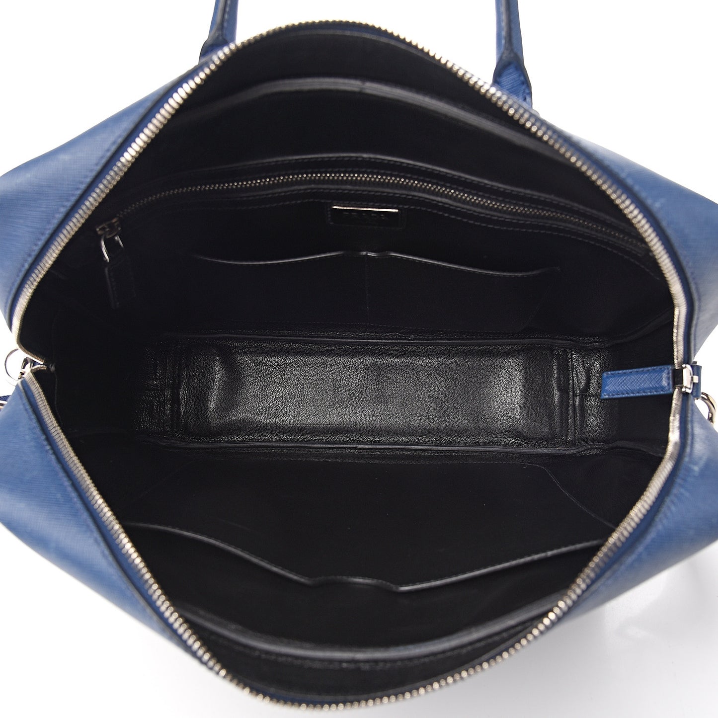 Saffiano Travel Briefcase Bluette