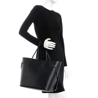 Louis Vuitton Epi Neverfull MM Black 2 of 9