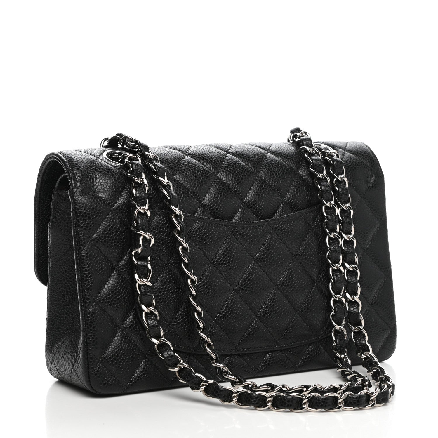 Chanel Caviar Quilted Small Double Flap Black 3 of 11