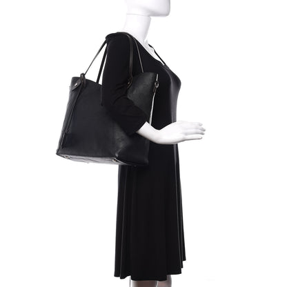 Louis Vuitton Mahina Hina MM Black 2 of 13