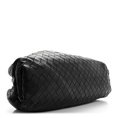 Bottega Veneta Nappa Maxi Intrecciato The Pouch Oversized Clutch Black 4 of 11