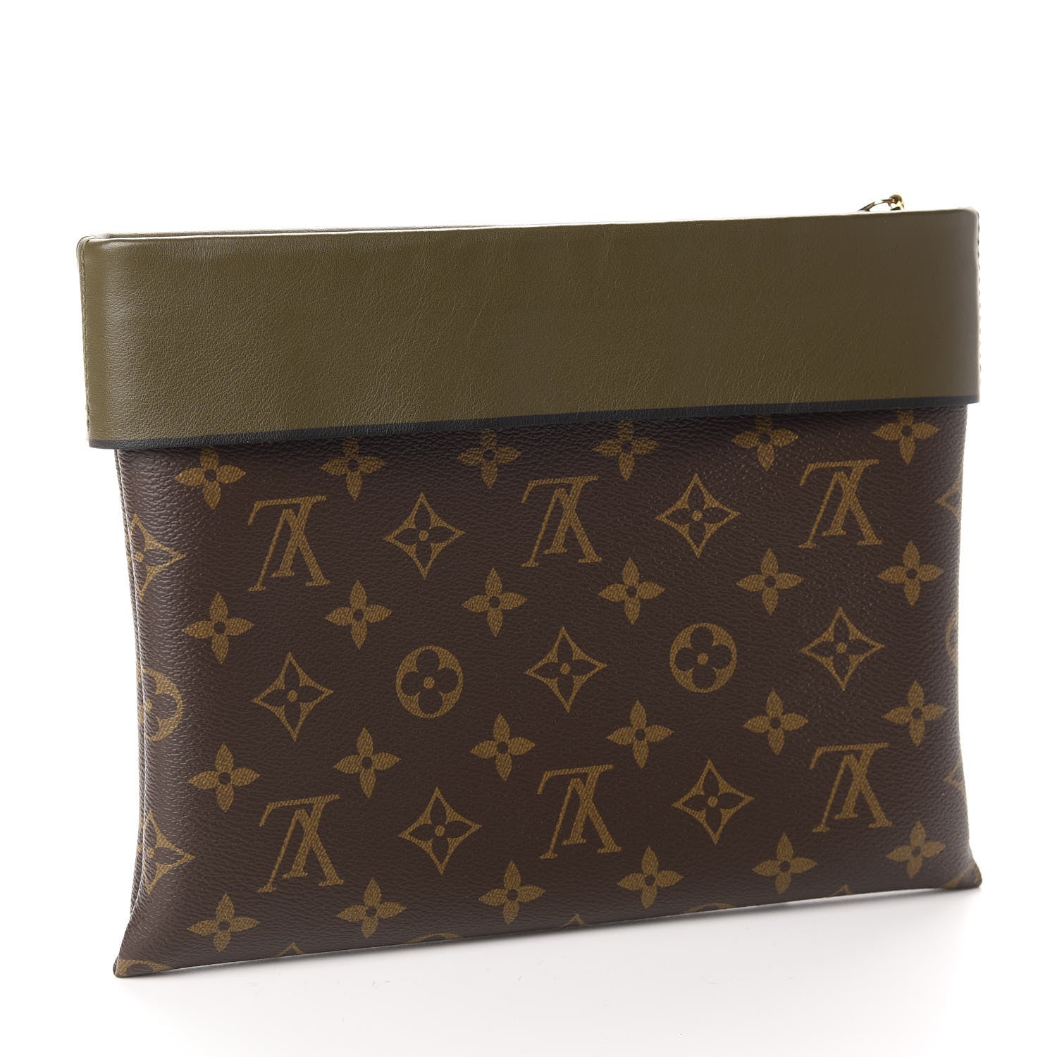 Louis Vuitton Monogram Tuileries Pochette Kaki 3 of 8